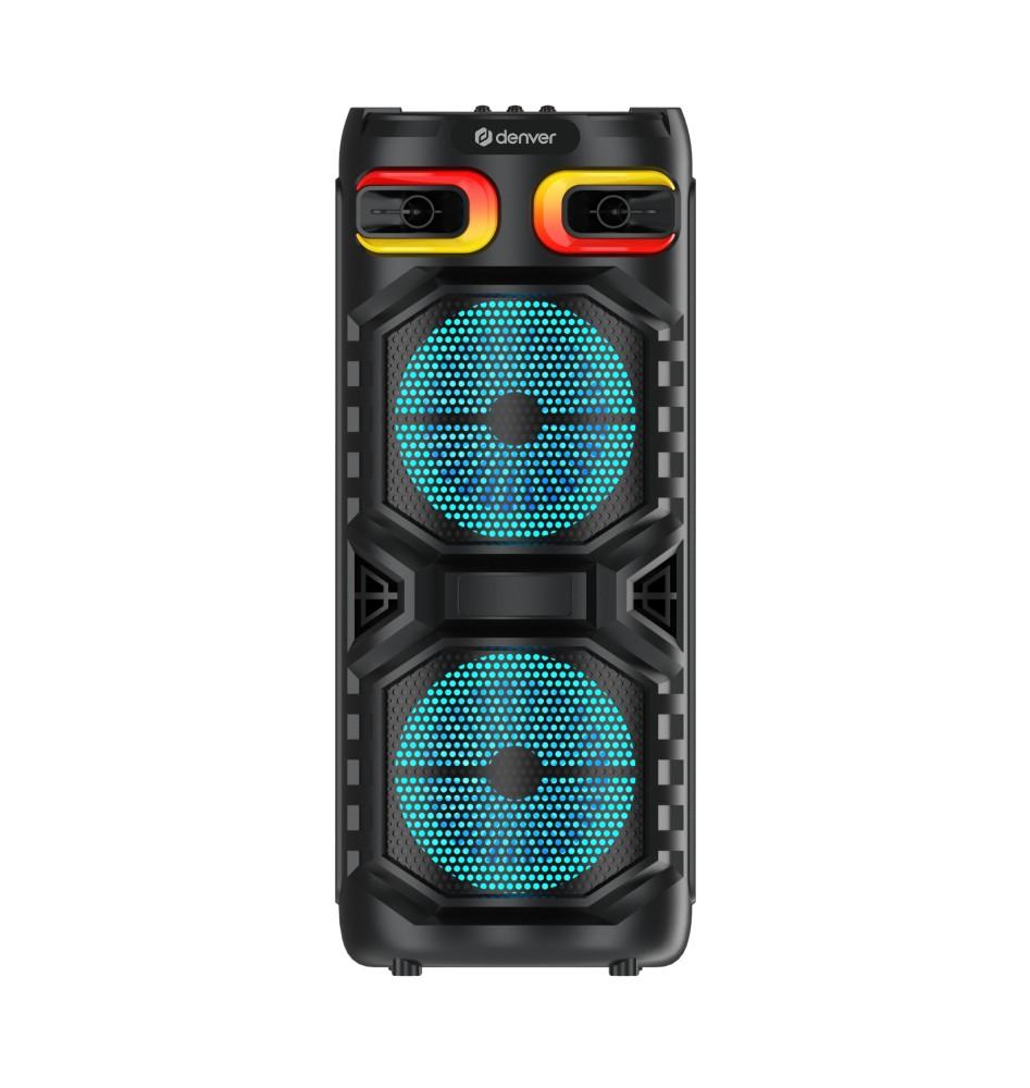 

Denver BPS-355 - Bluetooth Party Speaker with LED Lighting, Denver чорний