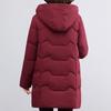 Wintermantel Damen Oberbekleidung Mit Kapuze Lässig Dick Warm Übergröße Parkas Winterjacken für Damen Mittleres Alter