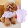 Soft Fleece Dog Shirt Comfortable Pullover Pet Apparel Lightweight Classic Crewneck Design for Small Dogs Puppies