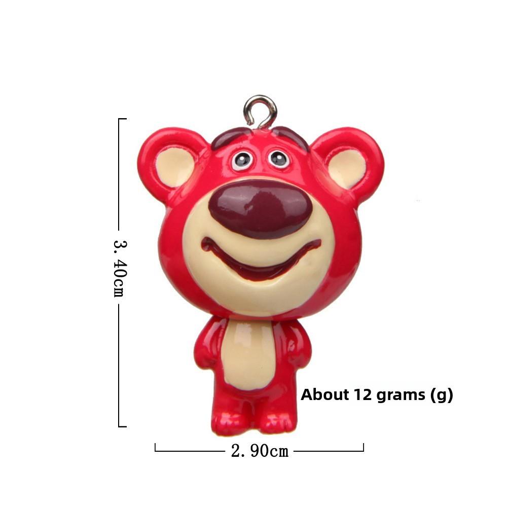 

Minnie Mouse Mouse Character Craft Keychain Accessories For Gifts Decor Strawberry Bear 4