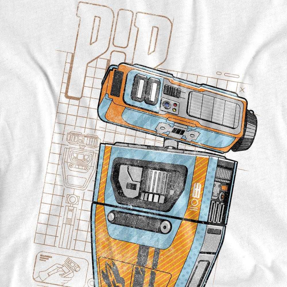 Star Wars: The Acolyte Womens/Ladies Pip Blueprint T-Shirt