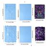 Notebook DIY Handcraft Mold Exploy Resin Molds with Loose Leaf Binder Rings Set