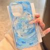 Laser Vortex Phone Case For IPhone 15 16 Pro Max 17 Air 14 11 13 12 13promax 15promax Fish Soft Funda Protective Cover