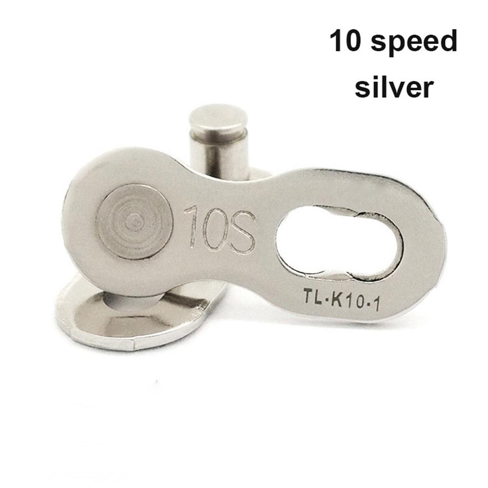 1Pair 6-8/9/10/11s Bicycle Connector Metal Magic Buckle Chain Lock Set Quick Master Link Bike Joint MTB Repair Parts Accessories