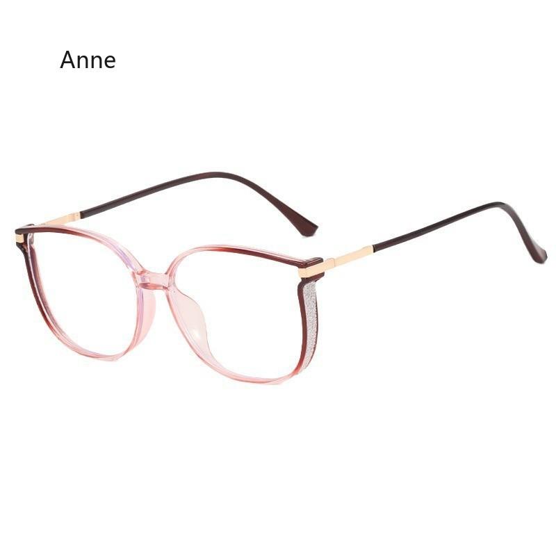 Women's Luxury Diamond Reading Glasses Men Oversized Cat Eye Far Sight Eyeglasses Blue Light Blocking Presbyopia 0+1.0+1.5+4.0