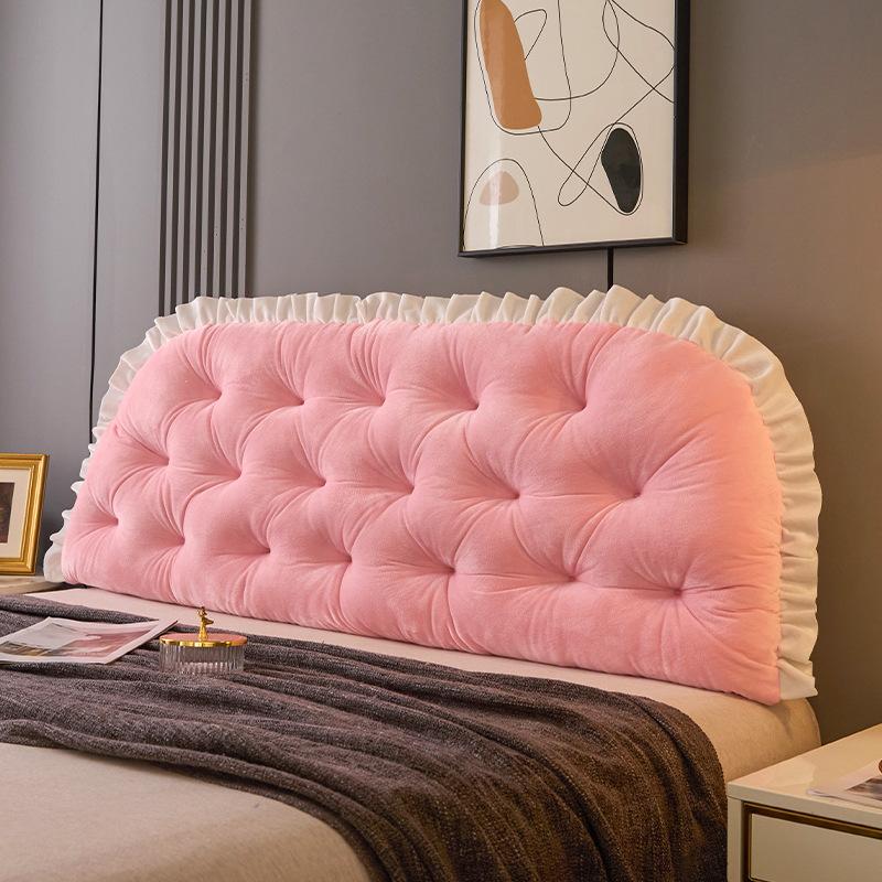 Premium bedside cushion bedroom double bed pillow tatami soft bag backrest anti-collision cushion