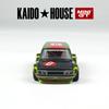 Kaido House + MINIGT Datsun KAIDO 510 Kombi OG Flo Gelb KHMG Leichtmetallfelgen Modell 164