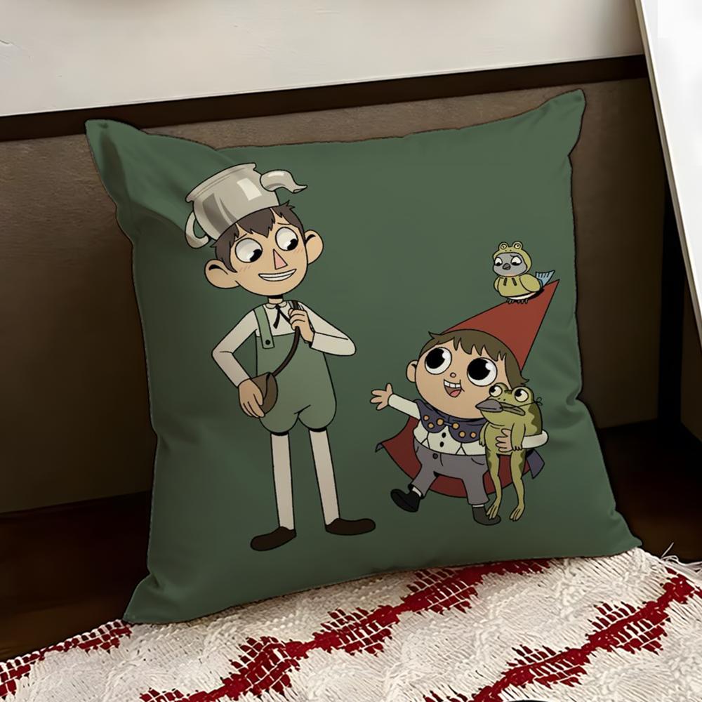 OOver The Garden WallS Cushion Cover Reversible Soft Durable Pillow Cover Home Car MultiScene Use for Daily Comfort