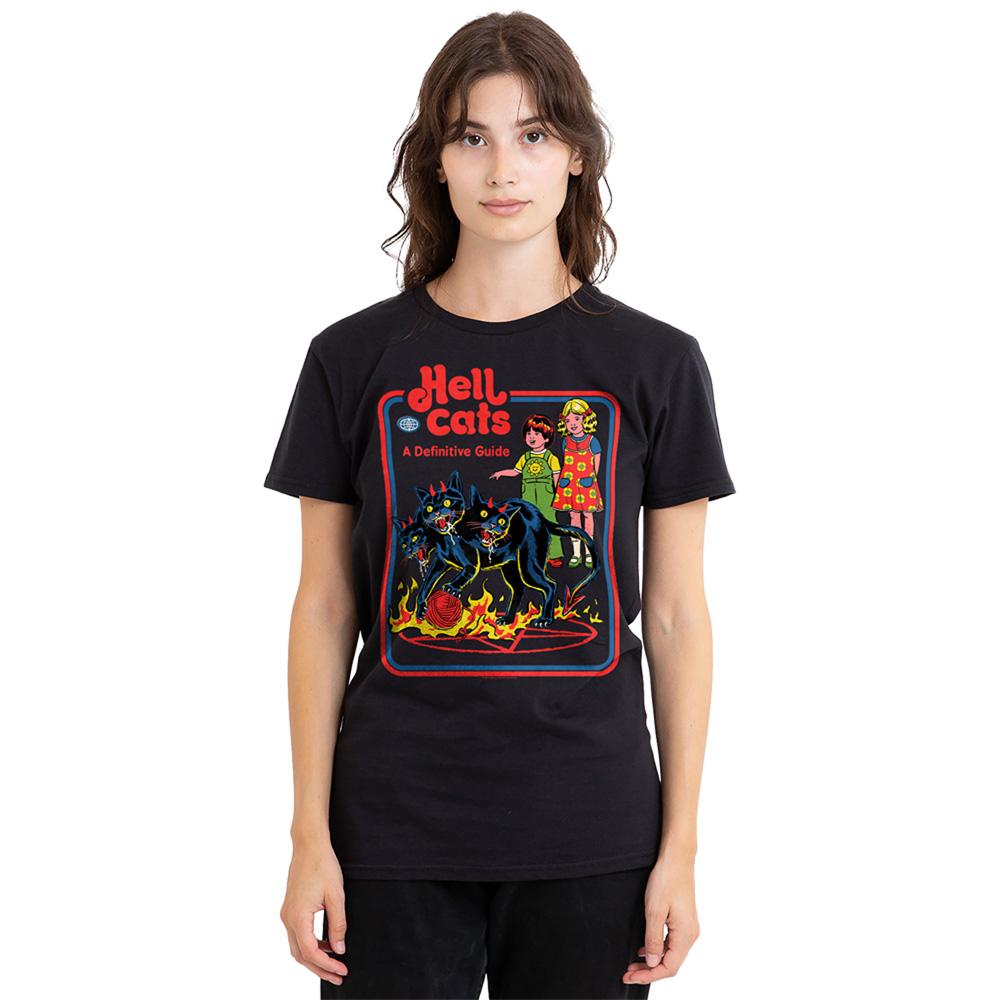 Steven Rhodes Womens/Ladies Hell Cats T-Shirt