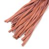 VaHppy Leather Whip SM BDSM Sex Games Toys Role Play 38CM 120G Tassel Tail Cowhide Braided Handle 7colors