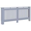 Cache-radiateur Anthracite - VIDAXL - 172x19x81 cm - MDF - Espace de rangement pour livres et ornements