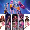 K Pop Demon Hunters Witch Hunter Group High Appearance Glue Doll Rumi Mira Zoey Girl's Heart Decorative Doll Holiday Gifts
