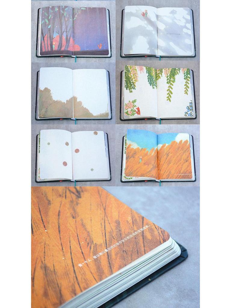 Dziennik z ilustracjami Małego Księcia: Urocze i Wykwintne dla Dziewczynek