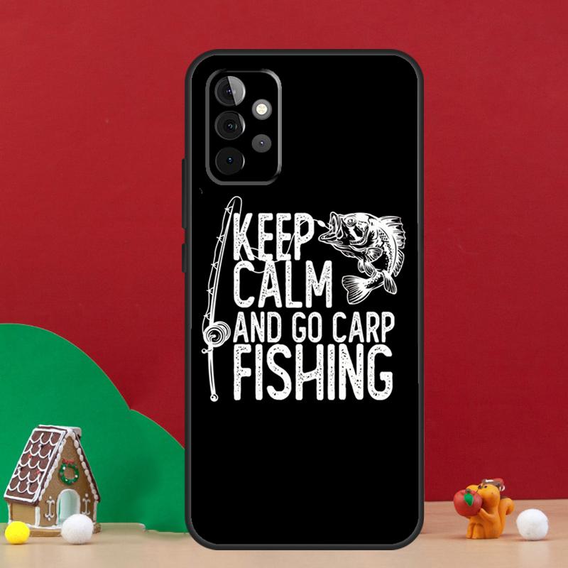 Karpfenfisch Angelrutenkoffer Für Samsung Galaxy A56 A33 A13 A36 A23 A52 A32 A12 A54 A34 A14 A16 A53 A15 A35 A55 A17