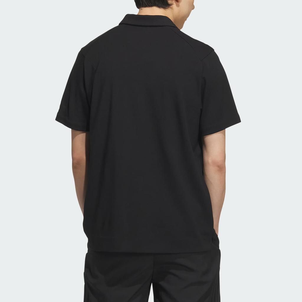 Adidas Wuzong Series Comfortable Versatile Simple Short Sleeve Polo Shirt Men Tops KB5139