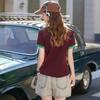 Women's Color-block Letter Print T-Shirt