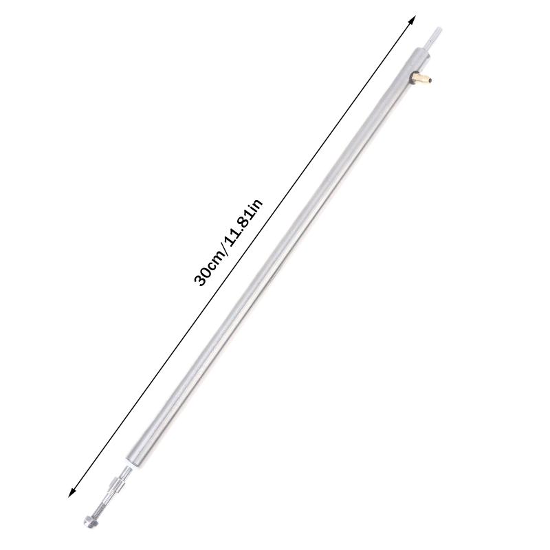L10/15/20/25/30Cm Length Stainless Steel Tube With Grease Nozzle 4Mm Boat Shaft For Rc Electric Racing Boat