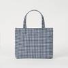 Marie Picnic Tote Bag_Navy Check
