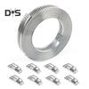 Stainless Steel Pipe Hose Clamps Rustproof Corrosion Resistant Easy To Use Adjustable Throat Clamp Worm Clip Hoop Cable Ties