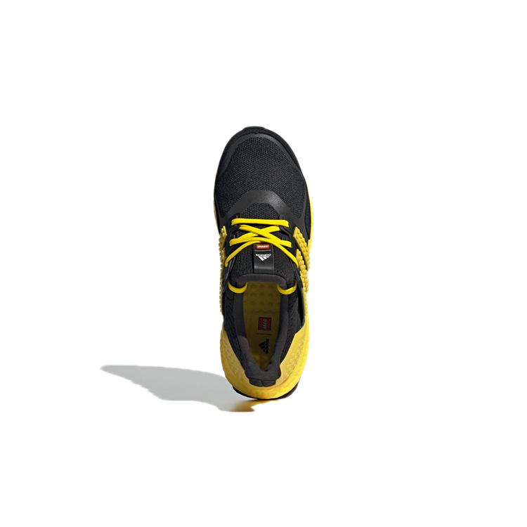New LEGO x Adidas ULT J Slip Resistant Cushioning Low Top Kids' Running Shoes Lemon Teenagers GX2548
