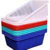 Lainuo Rectangular Thickened Plastic Storage Baskets