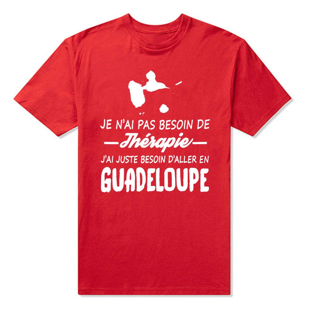 Nový letní styl Guadeloupe bavlna krátký rukáv vtipné tričko grafické Harajuku hip hopové tričko streetwear