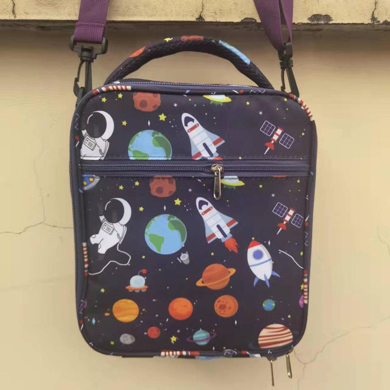 

Cartoon Anime Dinosaur Unicorn Children s Insulated Lunch Bags Canvas Printing Thermal Bag Bento Bag Student Picnic Bag IcePack