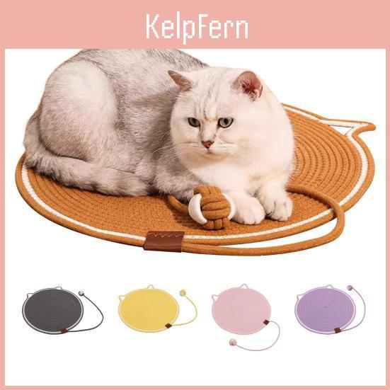 Large Scratching Cat Size Pad 35cm Natural Cotton Rope Cat Scratching Mat