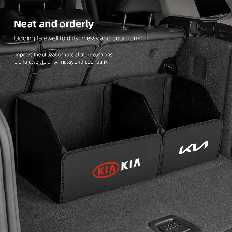 KIA Trunk Storage Box Car Tool Sorting Suitcase Case For KIA K5 K9 Sorento Ceed Sportage Carnival Stinger Forte Niro Cadenza K3 lfgv60