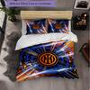 Borussia Dortmund Pattern 3 Pieces Bedding Set Soft Microfiber Duvet Cover with Pillow Cases for Bedroom