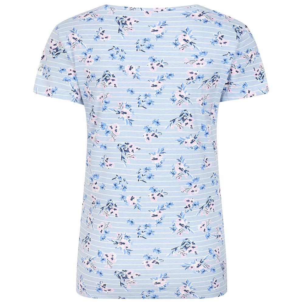 Lazy Jacks Womens/Ladies Meadow Floral T-Shirt