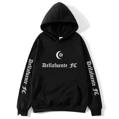 Dellafuente FC Hoodie Women Fashion Sweatshirt Female Harajuku Streetwear Clothes Female Hoody Oversized Girls Tops