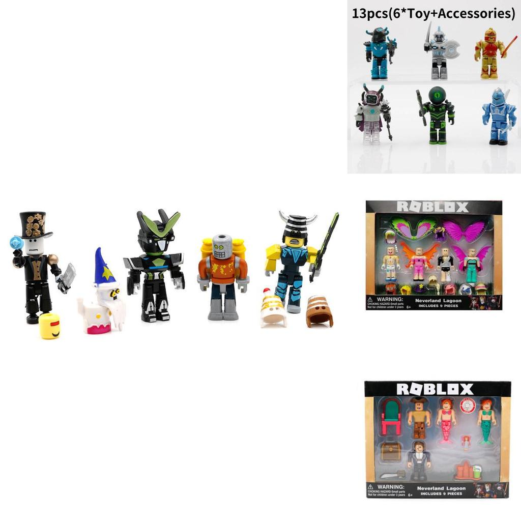 Premium Quality Roblox Game Figma Oyuncak Champion Robot Mermaid Playset Action Mini Figures Toys
