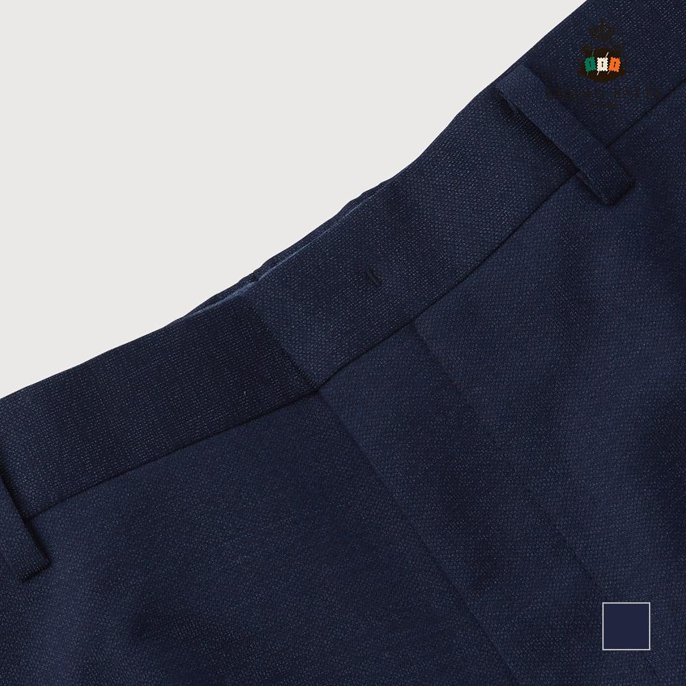 BRUNOBAFFI Polymer Blend Navy Suit Pants_Margbxs2121