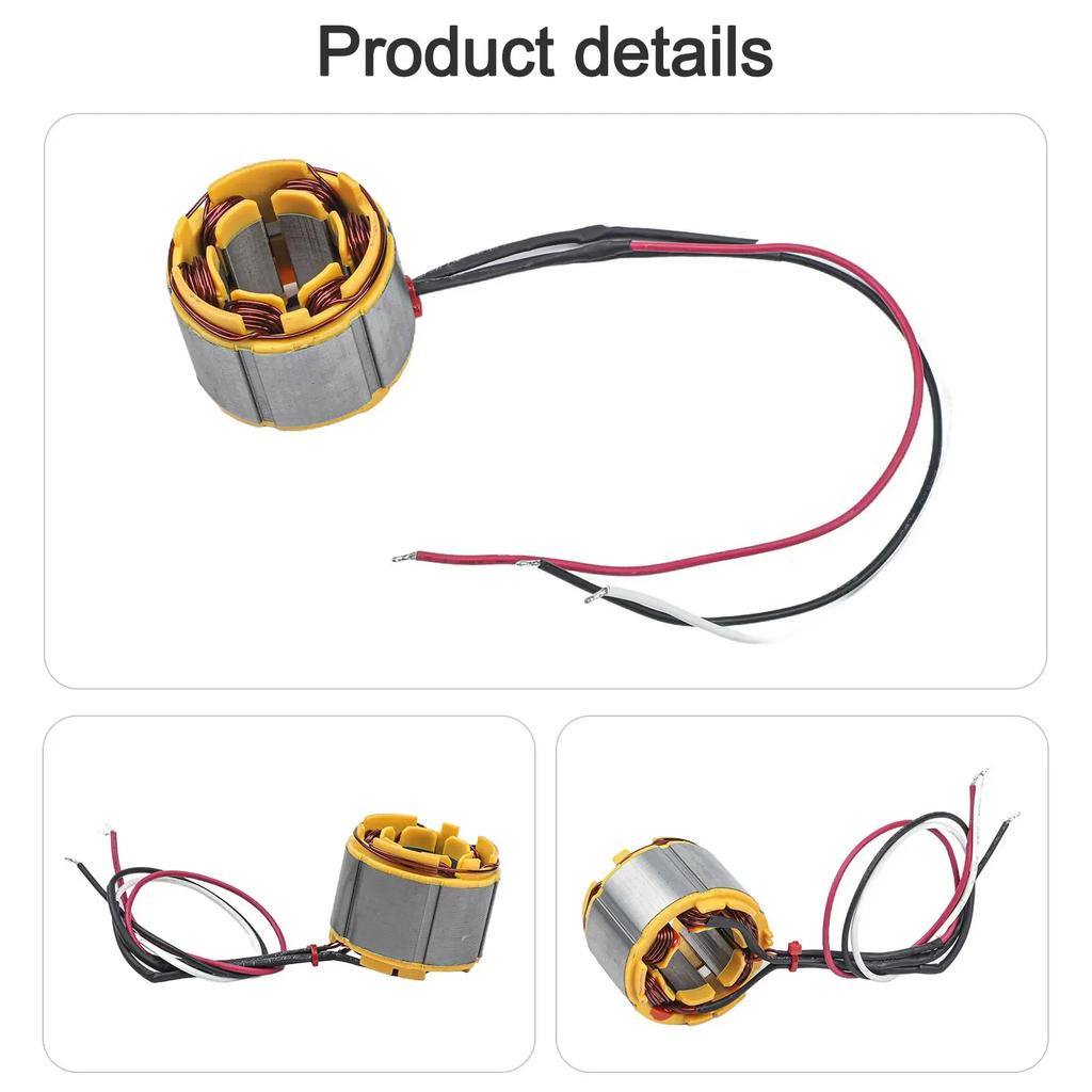 Spare Part For Tools 5025 Stator Brushless Design Heavy-duty Construction Long Service Life High Efficiency Tool Maintenance