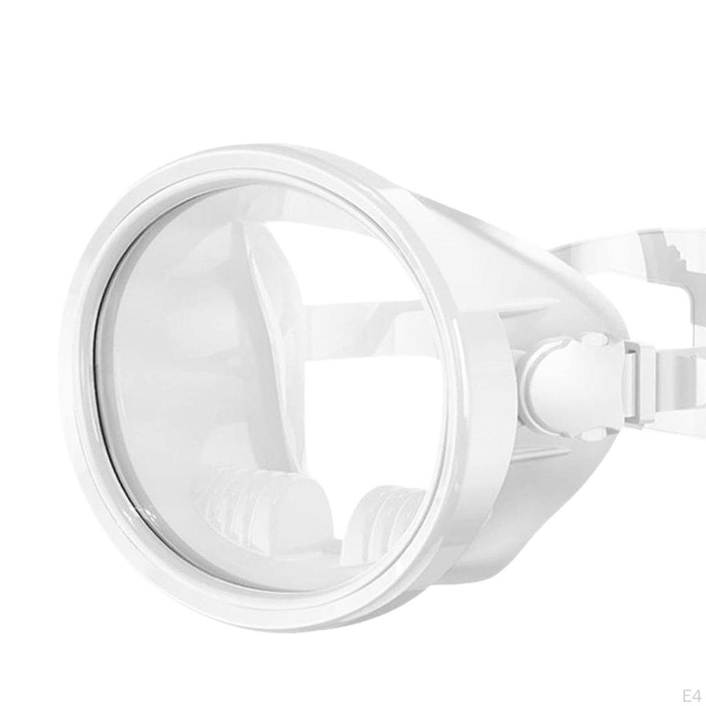 Compact Scuba Goggles for Freediving with Silicone And Glass