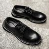 Fashion High Quality New Men's Oxford Shoes Wear-resistant Lace Up Style British Men's Trendy Shoes Outdoor Hiking Travel Shoes
