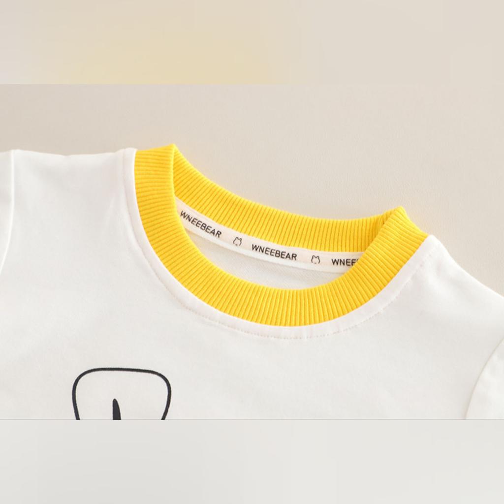 Kids Casual Long-Sleeve Set, Comfortable Daily Wear Outfits