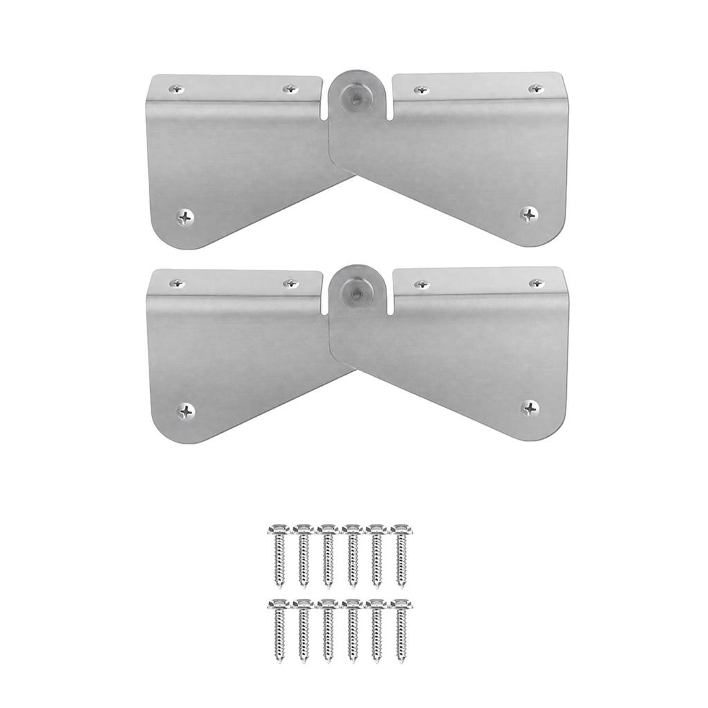 2 Pieces Gutter Downspout Extension Hinge Easy to Install Hardware for Lawn Care