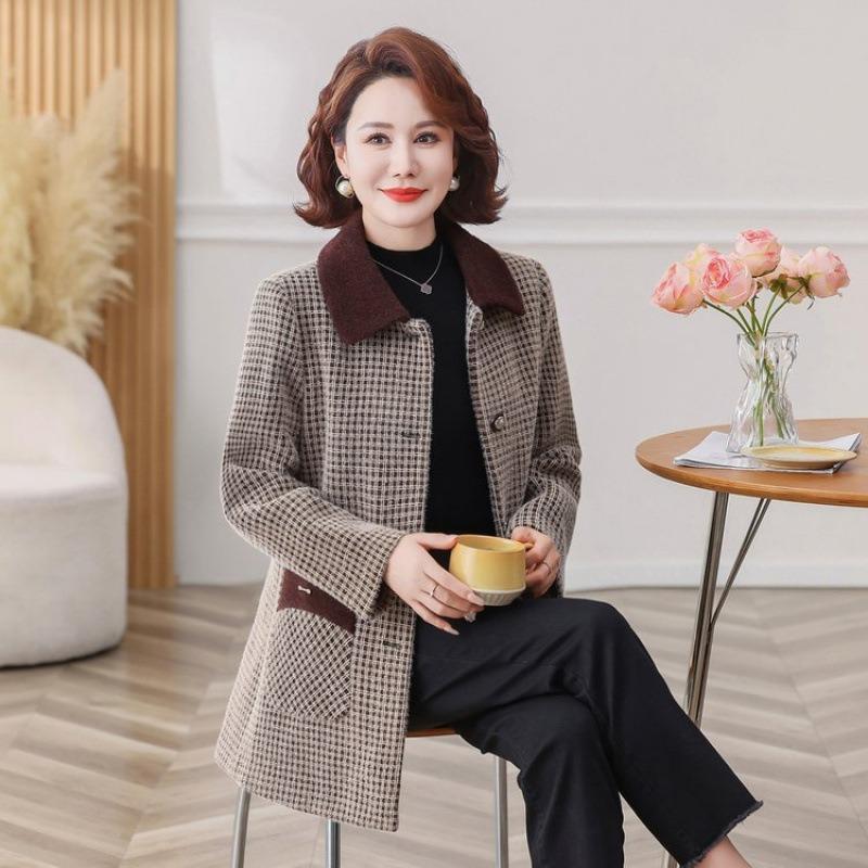 New Mink Autumn and Winter Thickened Coat Long Winter Clothing Winter Women's Clothing Coat Women