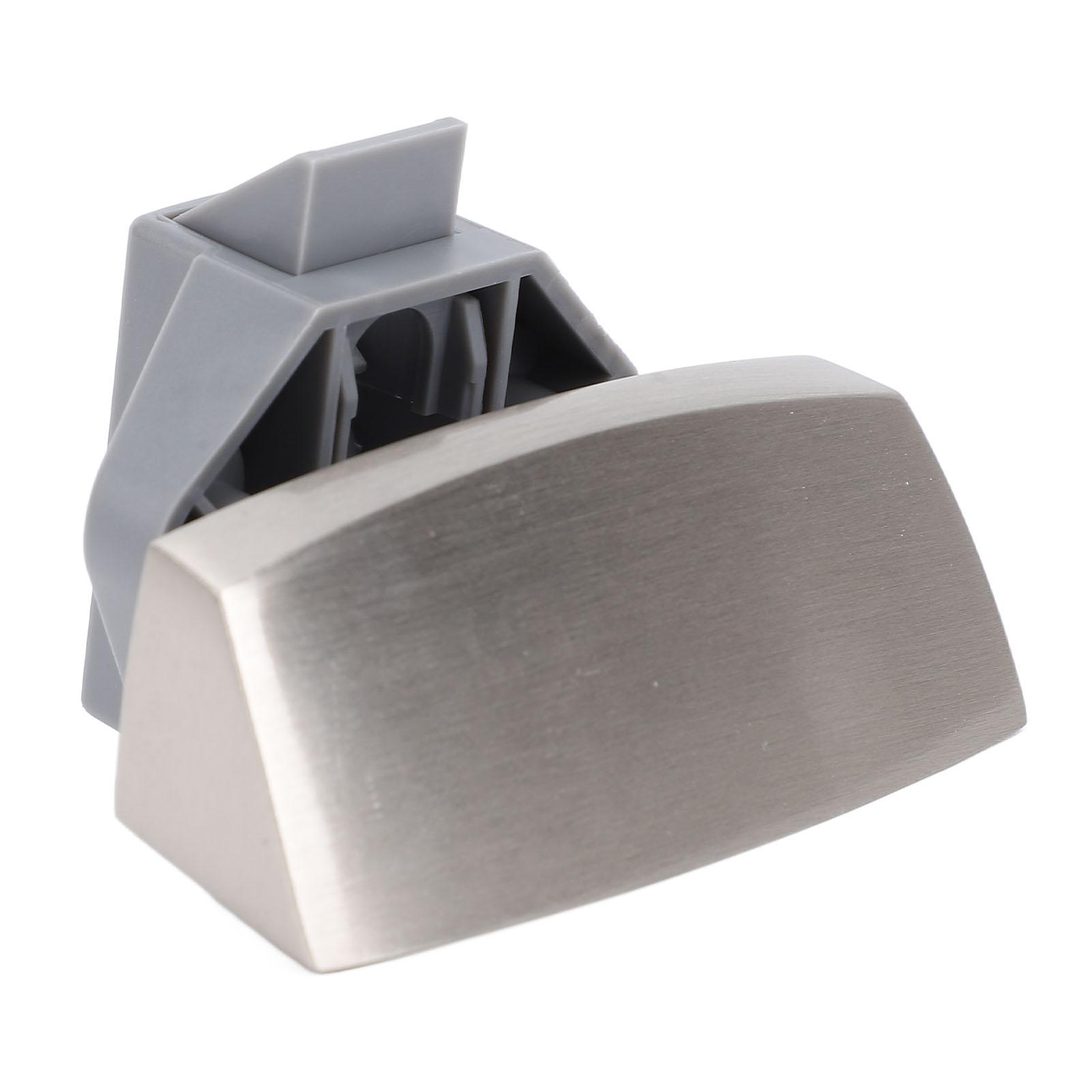 Бесключевой замок-кнопка для шкафов RV из цинкового сплава, стильный замок-кнопка для яхт, автодомов, караванов, кемпинговых автомобилей, шлифованный