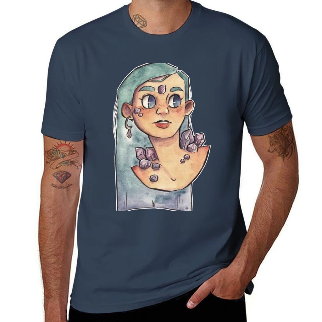 Crystal Lady Tshirt Funny T Shirts Cotton T Shirts For Unisex Pack White Tshirt