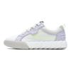 Fila Tênis Feminino Campo Confortável Simples Absorção de Choque Resistente ao Desgaste Cano Baixo Branco Roxo F12W423208FSL