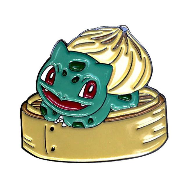 Japanese Anime Game Pokemon Briefcase Badges Soft Enamel Pin Men Badges Lapel Pins for Backpack Brooches On Clothes Accessories