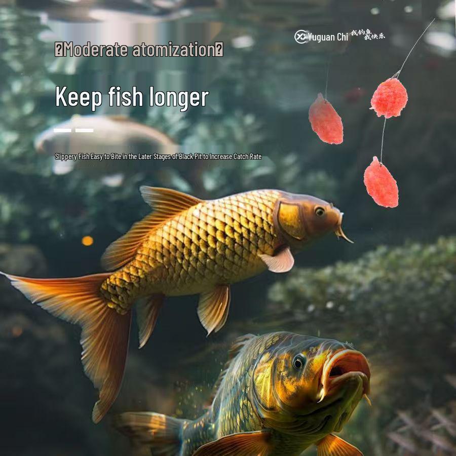 High-Spec Pumpkin Crisp Shrimp & Crucian Carp Bait Additive for Slippery Fish