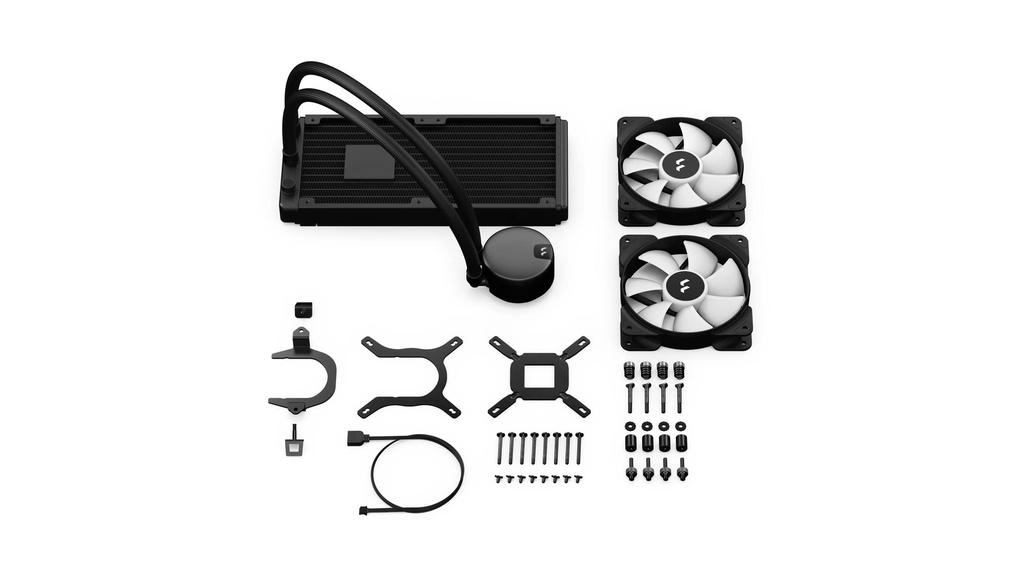 Fractal Design Lumen S24 v2 RGB 240mm radiator CPU cooler head RGB compatible model HS1440 water-cooled fan/pump FD-W-L1-S2412