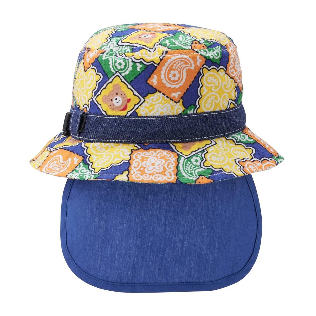 MIKIHOUSE HOT BISCUITS Hat, Multicolor, for Boys and Girls, Size M (50-52cm), 72-9103-682
