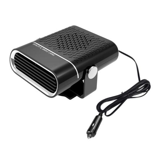 

Портативный автомобильный обогреватель 12 В, быстрый нагрев, охлаждающий вентилятор, вращающийся на 360 градусов, многоуровневая регулировка, обогрев автомобиля 12v чёрный