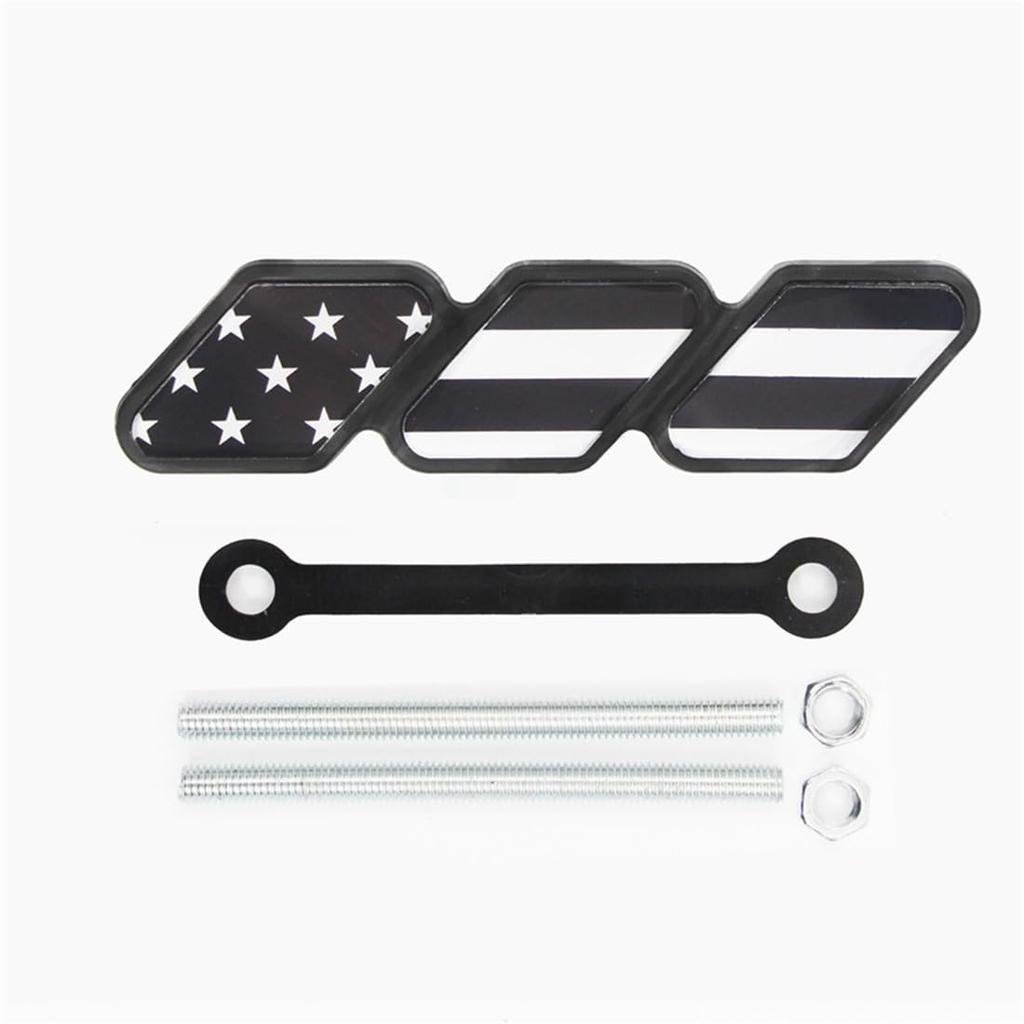 Exterior Parts Set 4Runner Tundra Sequoia Rav4 Highlander Grille Badge Emblem Decoration Label Replacement (G)