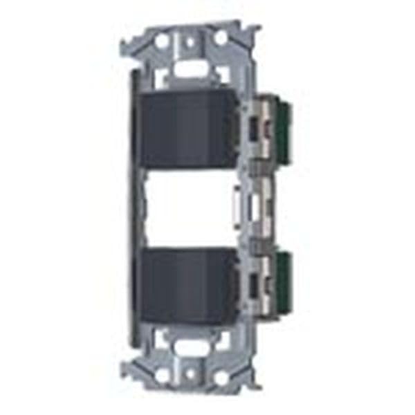 

Panasonic Embedded Switch Set Switch E x 2 Matte Gray Width x Depth 43 x Height 110mm WNSS50494H SO-STYLE 48.1